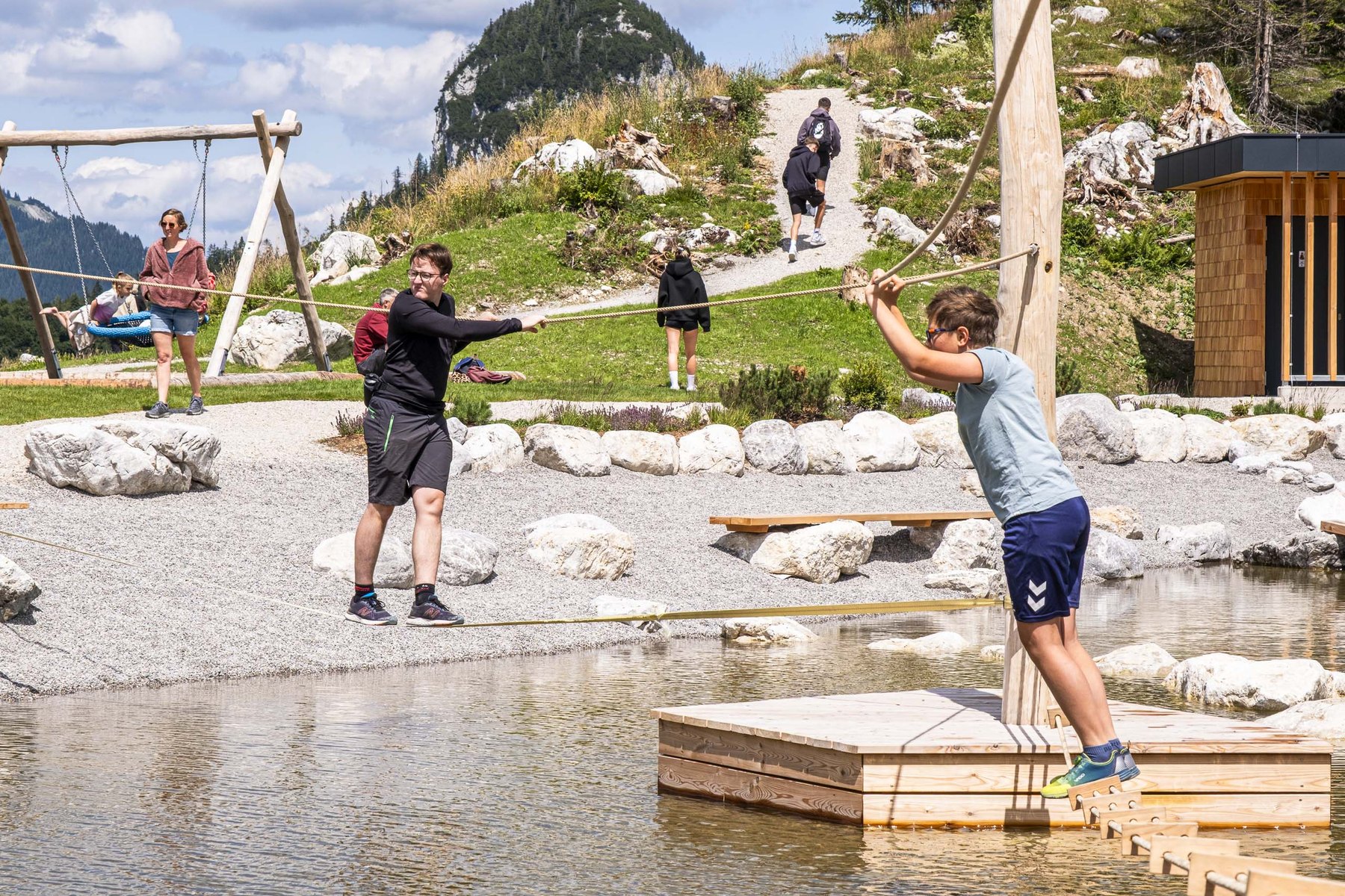 Familienwanderung zur Lofi's Wasseralm Foto 7