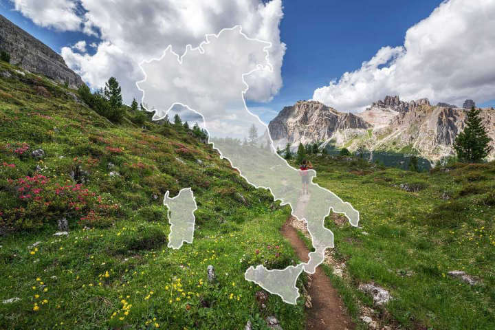 Tour durch das italienische Gebirge